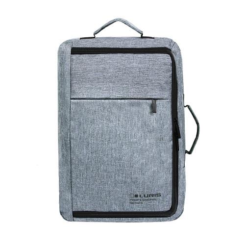 Стоун, сумка - рюкзак для ноутбука серый св